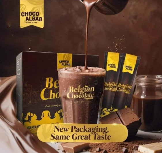 Belgian Chocolate Drink - Mini 7 Sachets l 210gram
