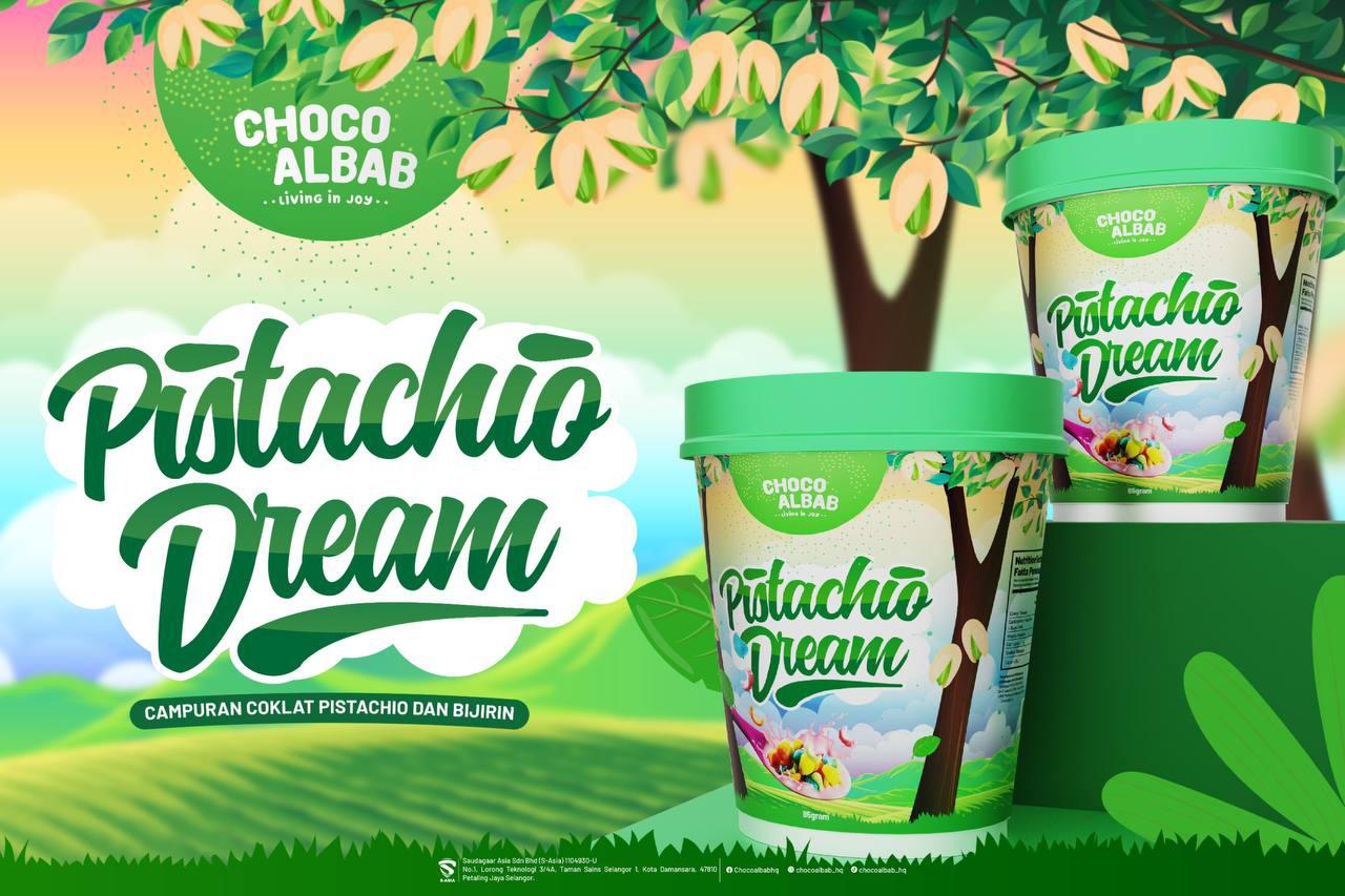 Pistachio Dream Chocolate Tub - 85gm