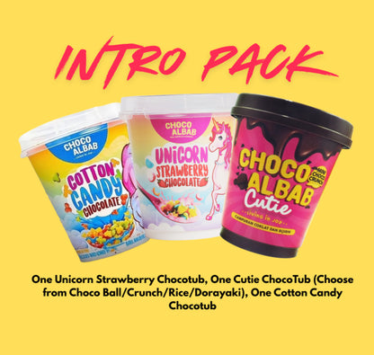INTRO PACK - Trio tubs Set