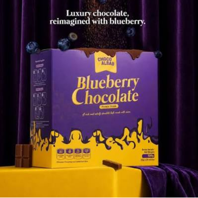 Blueberry Chocolate Premix Drink - 20 Sachets I 500gram
