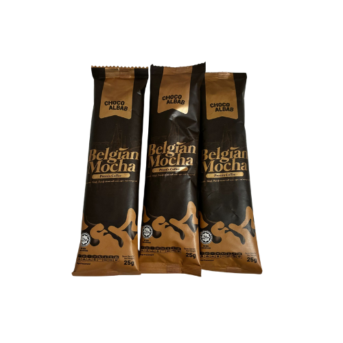 Belgian Mocha Drink - Tester Pack 3 Sachets (25gram)