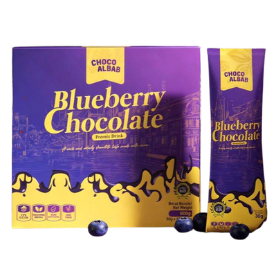 Blueberry Chocolate Premix Drink - 20 Sachets I 500gram