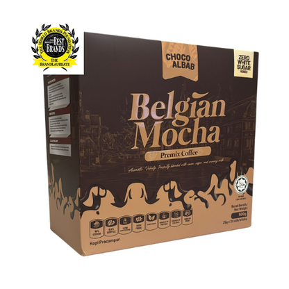 Belgian Mocha Drink - Tester Pack 3 Sachets (25gram)