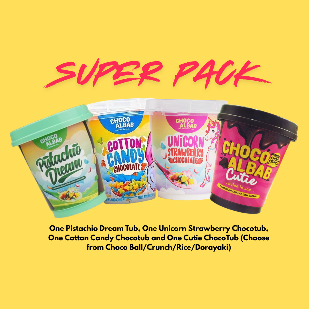 SUPER PACK - Chocotub Set