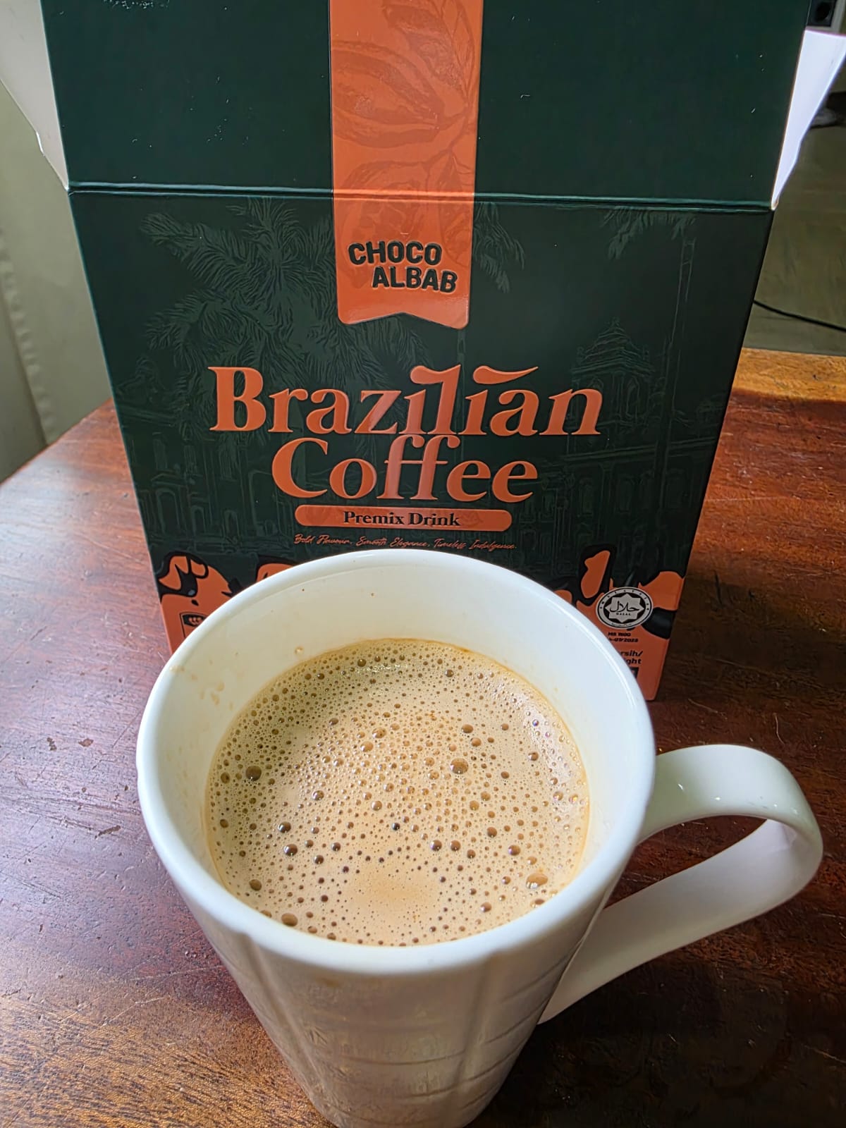 Brazilian Coffee Premix Drink - 20 Sachets l 500gram