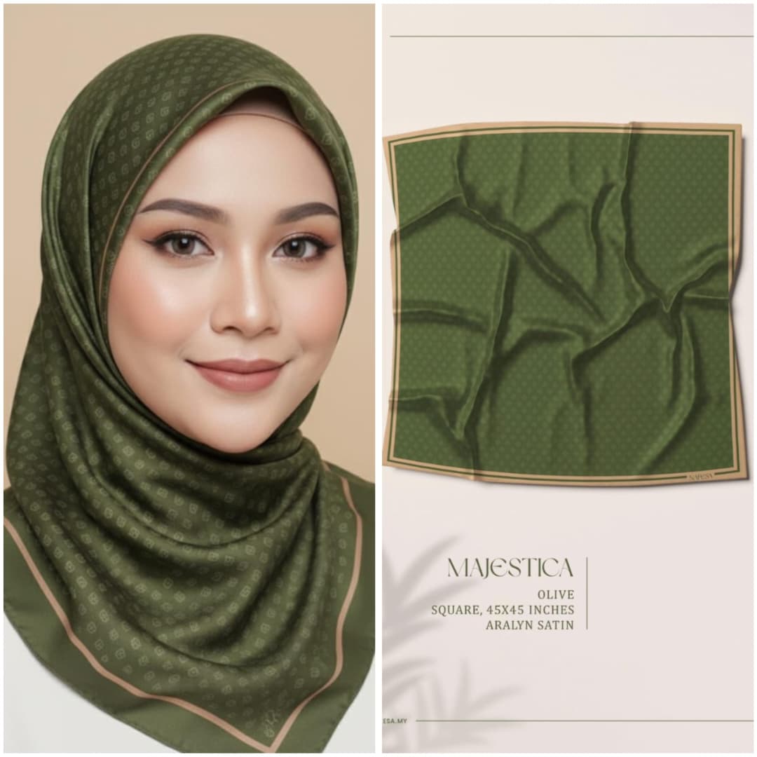 Nafesa Mesquita Square Shawl Hijab