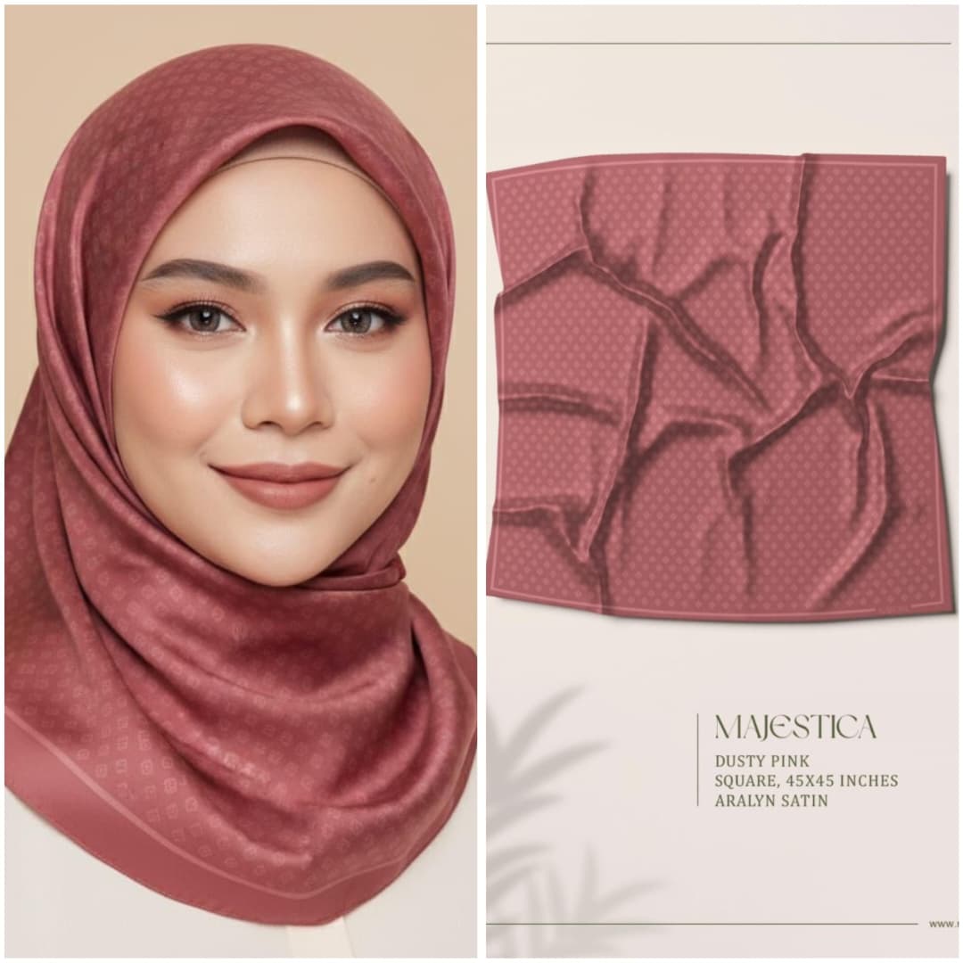 Nafesa Mesquita Square Shawl Hijab