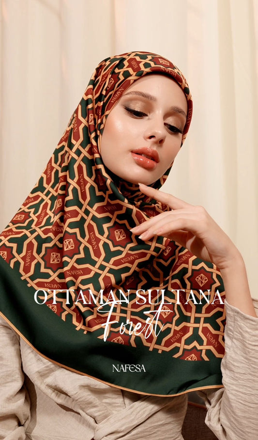 Nafesa Ottoman Sultana Shawl Hijab