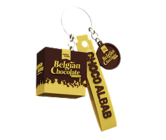 Choco Albab Belgian Chocolate Keychain
