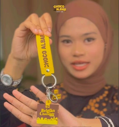 Choco Albab Belgian Chocolate Keychain
