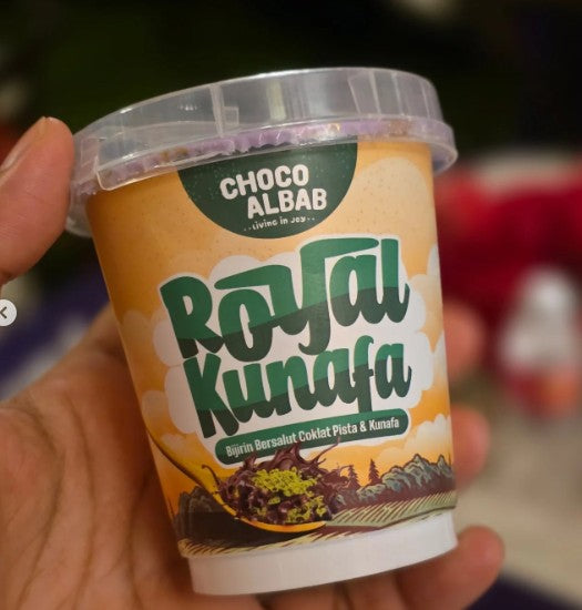 Royal Kunafa Chocolate Tub - 90gm