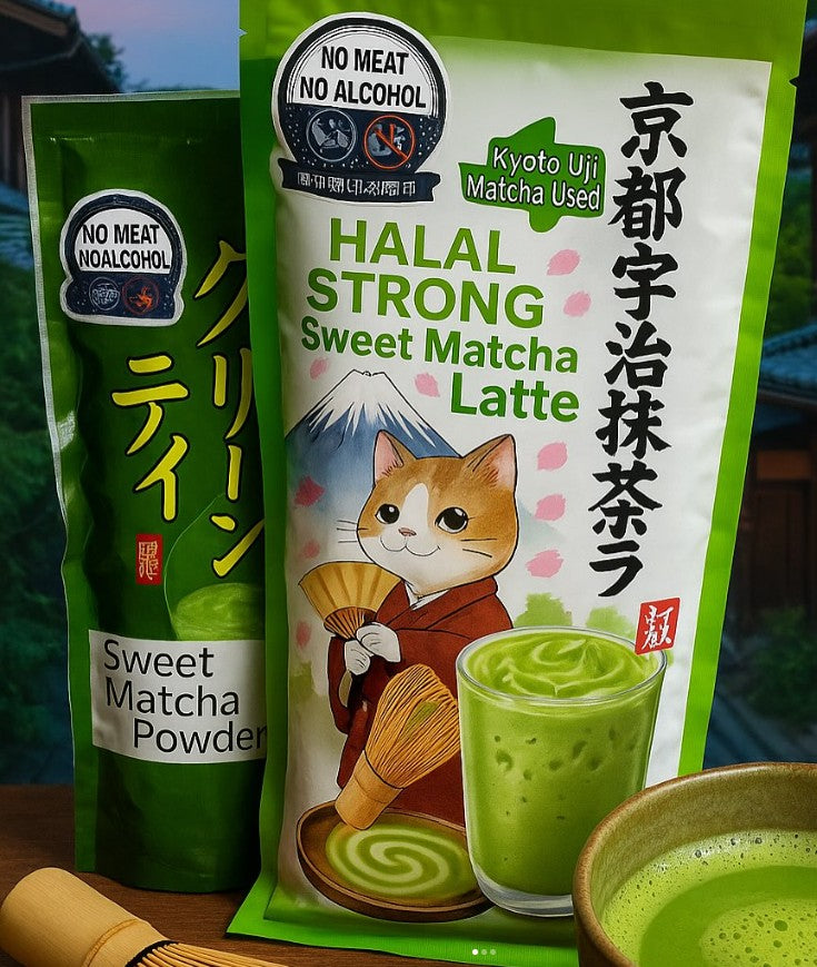 Sweet Matcha Latte Powder – 150g (15 cups est.)