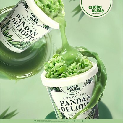 Pandan Delight ChocoTub - 260gram