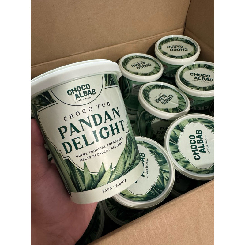Pandan Delight ChocoTub - 260gram